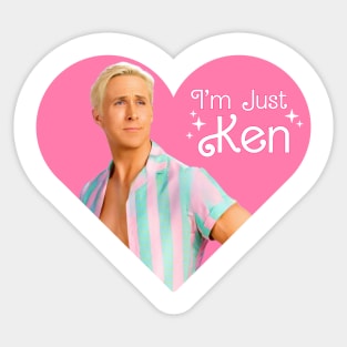 Just ken Sticker